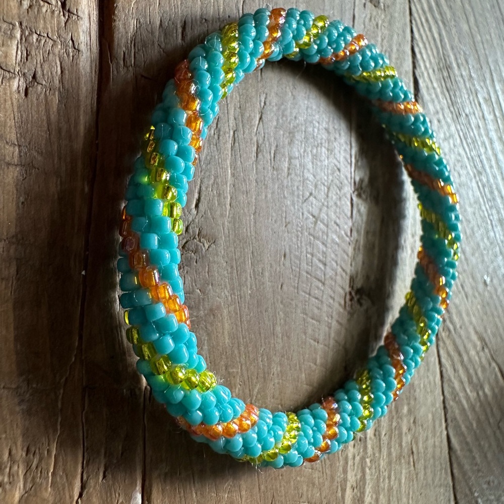 Handcrafted Colorful Beaded Bracelet